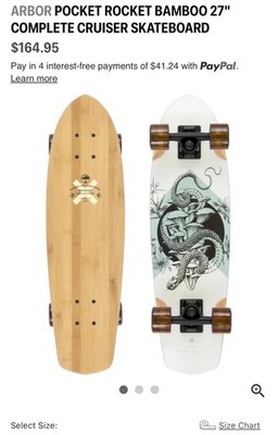 Arbor Pocket Rocket Bamboo 27