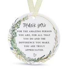 Thank You Ornament 2026,Thank You Gifts for Women,Teacher Appreciation Gifts ...