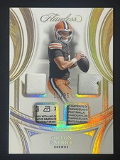2025 Panini Flawless RC Quad Patch Laundry Tag #RS-DGL DILLON GABRIEL /25 YT92