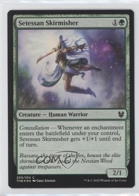 Setessan Skirmisher Foil Magic: Theros Beyond Death THB #200
