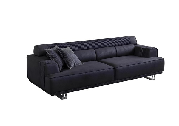 Sofa 3 Sitzer Modern MöBel WeißE Wohnzimmer Luxus Designer 235Cm Einrichtung-image