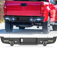 Rear Bumper W/ Sensor Holes & D-rings For 2015-2022 Colorado(Not For ZR2 &Canyon