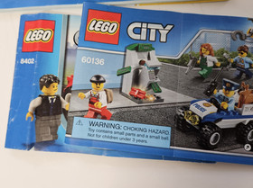 Lego City Police Prison Island Set 60130 Manual Instructions ONLY Complete (1-6)