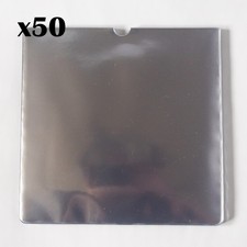 50x Premium 7 Inch PVC Outer Sleeves 180mu - Covers for 7" Vinyl Record Singles