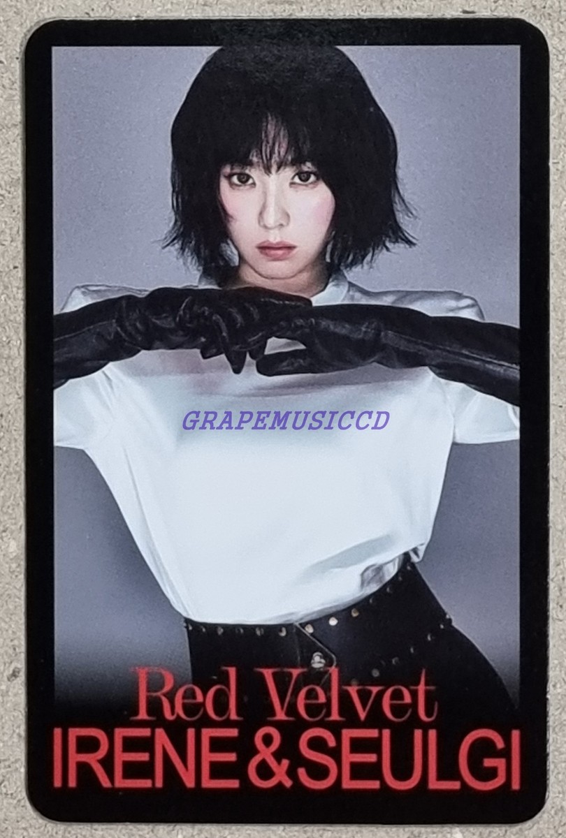red velvet SEULGI tilt stariiverトレカ Red Velvet - IRENE & SEULGI TILT OFFICIAL TRADING CARD