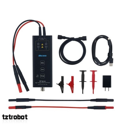 Micsig DP700 Oscilloscope Probe 100MHz 700V High Voltage Differential Low Noise