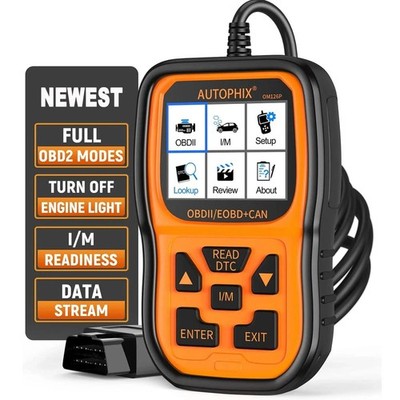 AUTOPHIX OM126P OBD2 Scanner Auto Diagnostic Tool Check Engine Fault Code Reader