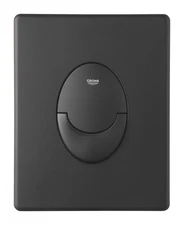 GROHE BLACK SKATE AIR FLUSH PLATE WC Wall Toilet plate Phantom Black