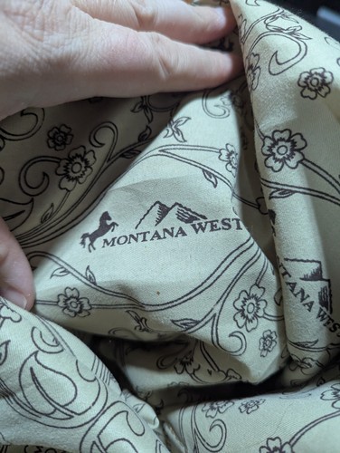 Montana West ladies backpack purse tan brown embroidered southwestern - Picture 6 of 14