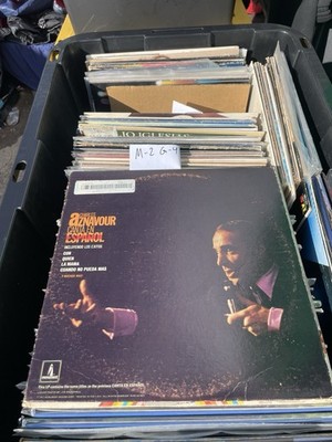 CHARLES AZNAVOUR ''Canta En Español'' 1967 (MONUMENT/SLP18076) VG+/VG+!!