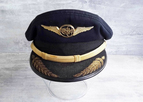 Vintage THAI Airways PILOT CAPTAIN Cap 
