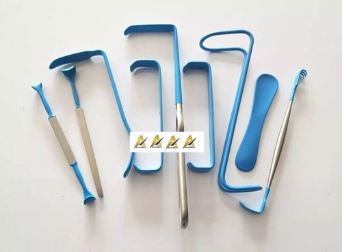 Juego de 6 disectores y elevador de levantamiento facial para levantamiento de cejas, instrumento de cirugía plástica - Imagen 3 de 3