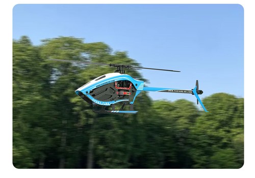 YXZNRC F280 RC Helicóptero 2.4G 6CH 6 Ejes Giroscopio 3D Motor Sin Escobillas Flybarless - Imagen 19 de 26