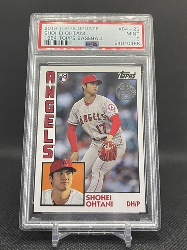 2019 Topps Update - Shohei Ohtani - Rookie Card Error 84-25 - Angels (RC 2018)