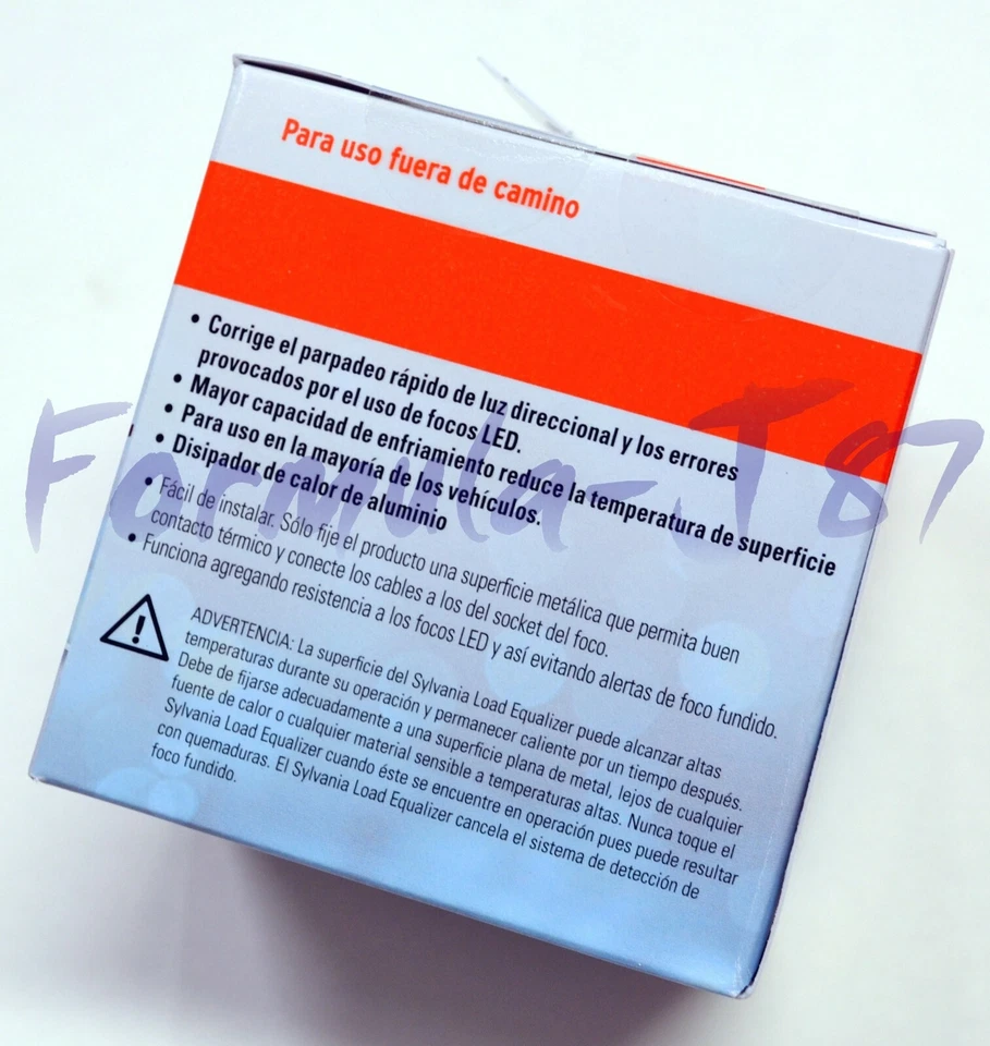 Sylvania LED Ecualizador de Carga Resistencia 1156 Parada Freno Estacionamiento Sin Hyper Flash Stop Foto 3 de 4