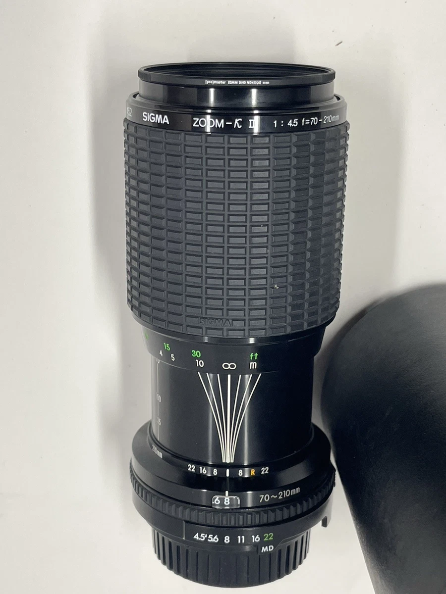 Sigma 70-210mm Focal Zoom len Camera Lenses for sale | eBay