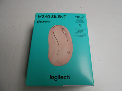 Logitech - M240 Silent Bluetooth Mouse - Pink 910-007117