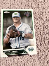 2023 Topps Pro Debut Chrome Logan Tanner PDC-52 Daytona Tortugas