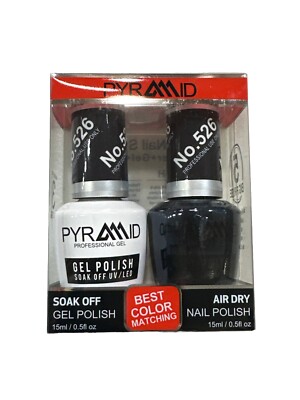 Pyramid Duo Matching Colors (Gel Polish & Nail Lacquer) - Color 526