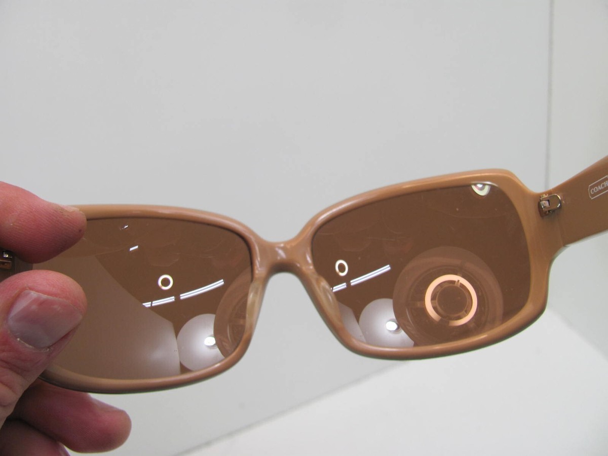 Coach Phoebe S491 Sunglasses with Green Temples & Black Frame GUC Coach Phoebe S491 Tortoise Women main image 2