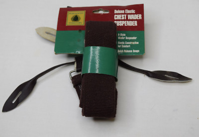 Northwest Territory Deluxe WADER Suspenders NIP Old Stock