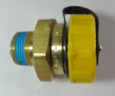 NEW MARSHALL EXCELSIOR ME601-6 PROPANE TANK FILL VALVE 1-3/4'' ACME x 3/4'' MNPT