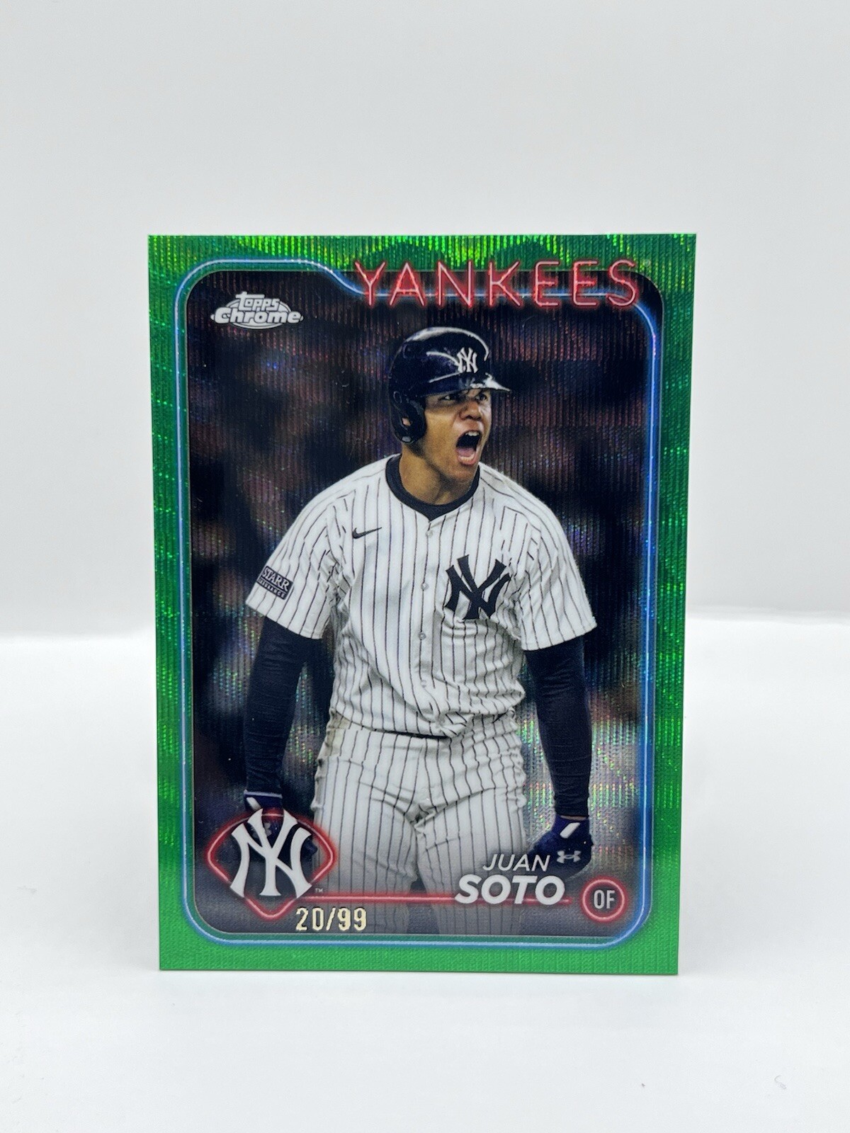 2024 Topps Chrome - #150 Juan Soto Green Wave /99