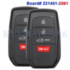 2 231451-2561 HYQ14FBW Smart Remote Key Fob for Toyota Corolla 2023 2024 2025