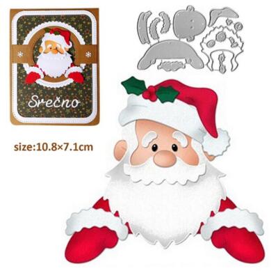 Stanzformen Weihnachtsmann Metall Cutting Dies Scrapbooking Präge Stanzschablone