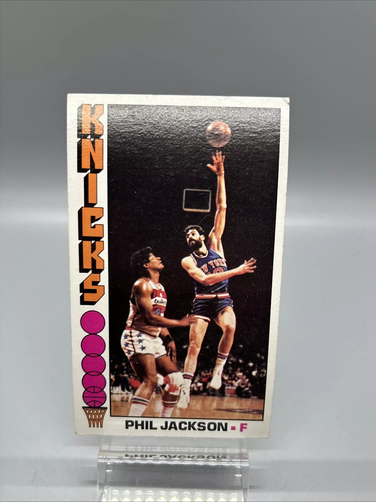 Phil Jackson trading card