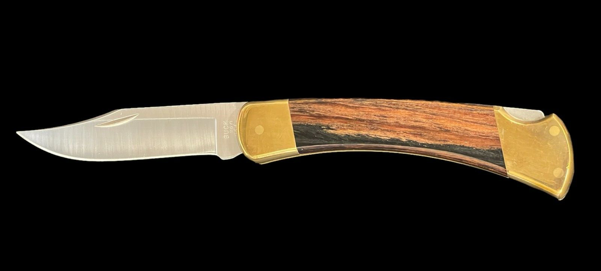 CUSTOM RARE 1997 BUCK KNIFE 110 USA FOLDING SINGLE BLADE KNIFE | eBay
