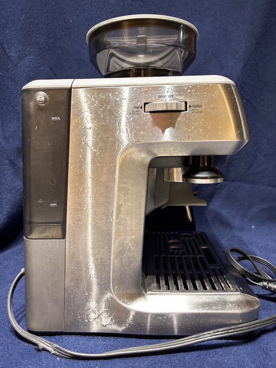 Breville Barista Express Espresso Machine (Silver) eBay