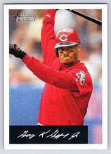 2002 Bowman Heritage #422 Ken Griffey Jr. Black Box Variation