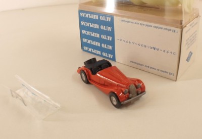 Miniature Auto Replicas GB - Morgan Plus 8 Rouge - Échelle 1/43 - Neuf En Boîte
