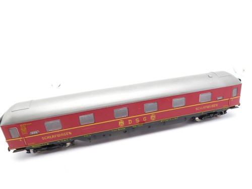 338HO - Fleischmann H0 - DSG Schlafwagen rot 33235 - alt aber schön | Zustand: Gebraucht