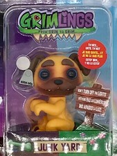 Fingerlings GRIMLINGS JUNKYARD DOG PUG Grin to Grim Light Up Eyes 30 Sounds