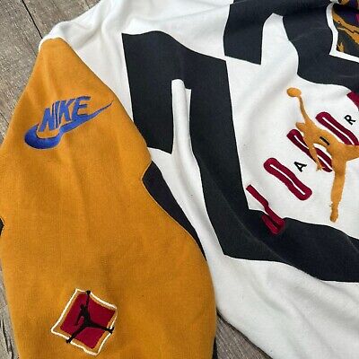 VINTAGE Nike x Jordan AOP Sweatshirt Basketball men's Large VINTAGE Nike x Jordan AOP Sweatshirt Basketball men's Large