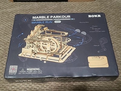 ROKR Marble Parkour Marble Run 3D Wooden Puzzle LG501 New Sealed