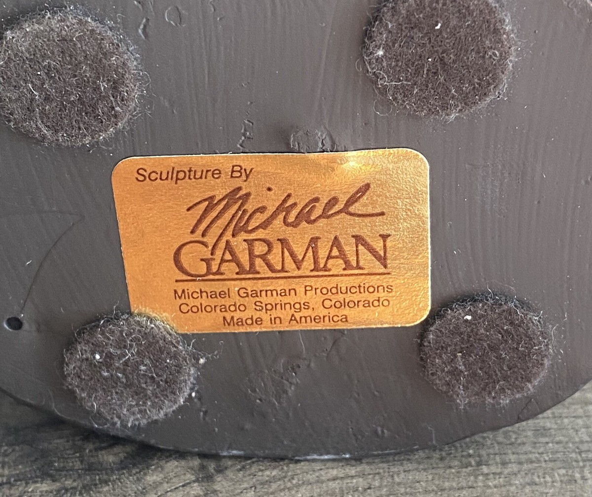 彫刻家 マイケルガーマン氏作 アンティーク彫刻 アメリカンインテリア