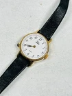 VTG Timex Watch Womens 23mm Gold Tone Classic Water Resistant New Battery