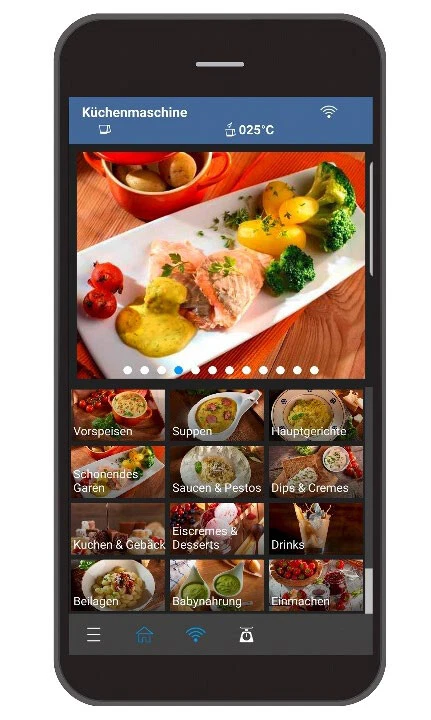 Küchenmaschine mit Kochfunktion WLAN Mixer Dampfgarer Multifunktional Waage NEU - Bild 4 von 4