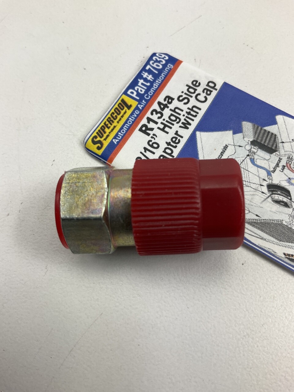 Supercool High Side Adapter W/cap 34047 7639 for sale online | eBay