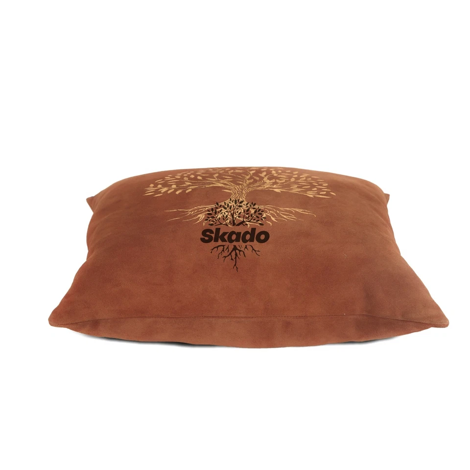 Наволочка чехол замши кожаный плед подушка чехол воловья кожа диван Car18x18 - Изображение 4 из 4