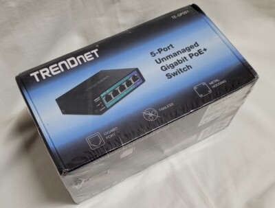 Trendnet TE-GP051 - 5 Port Unmanaged Gigabit PoE+Switch (Sealed)
