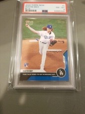 2020 Topps Now Blue Dustin May Dodgers  Rookie #5 PSA 8 Rare