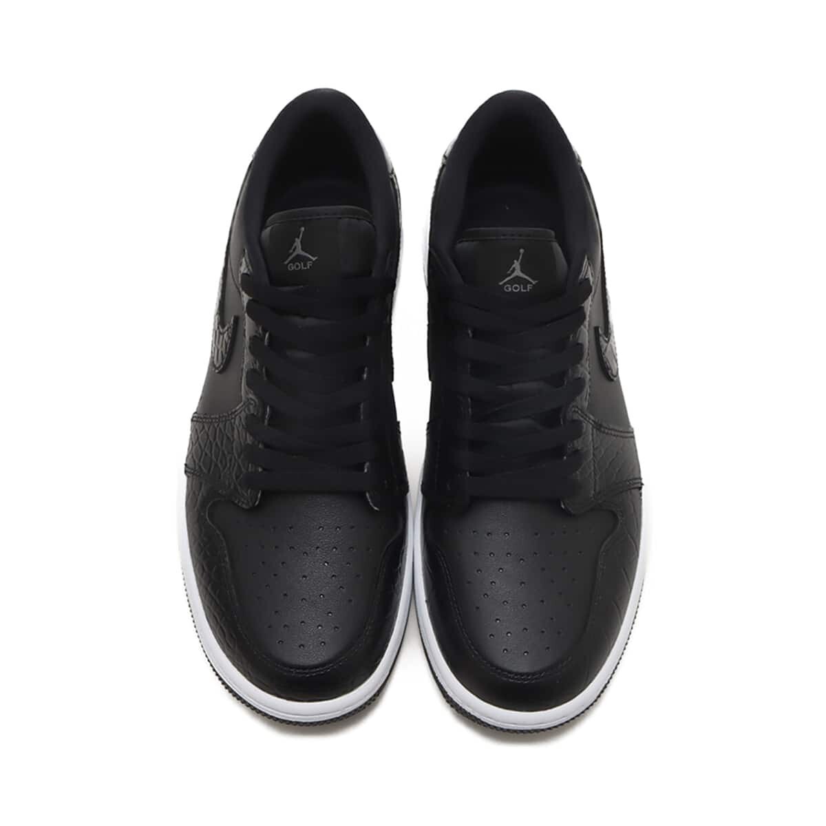 Nike Air Jordan 1 Low Golf DD9315-003 Black Crocodile Skin Men's