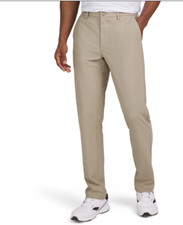 Chaps Golf Performance Chino Mens 4 Way Stretch Moisture Wicking Beige Sz 38 $70