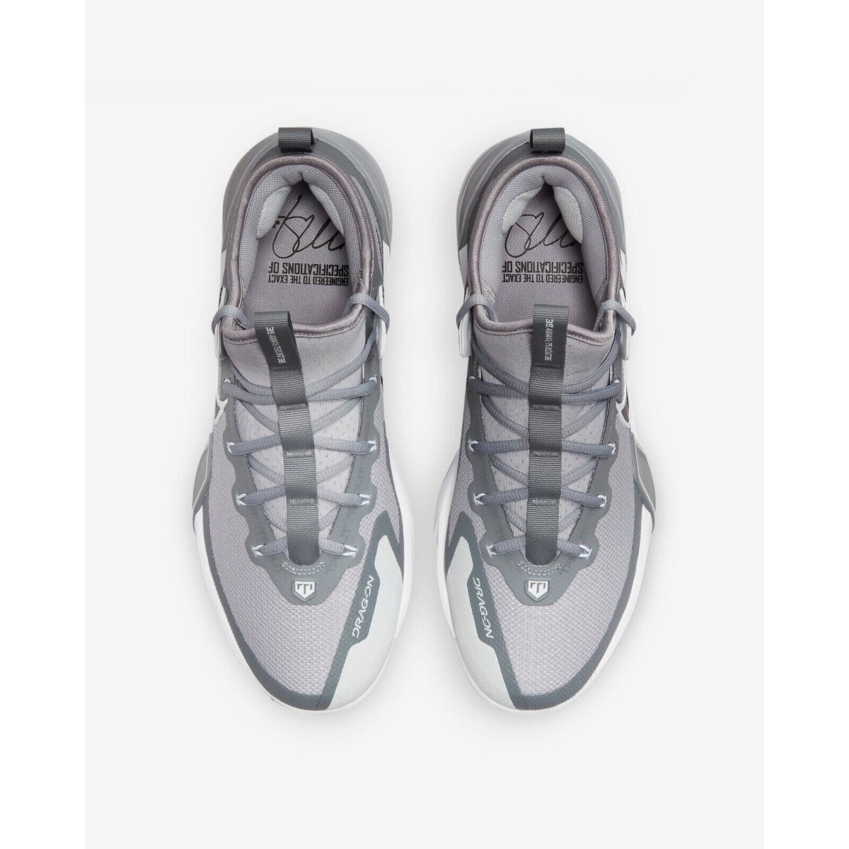 Nike Force Zoom Trout 9 Elite Baseball Cleats Men 13 Gray Metal FB2906-002 New Nike FB2906-002 Force Zoom Trout 9 Elite Metal Baseball  main image 4