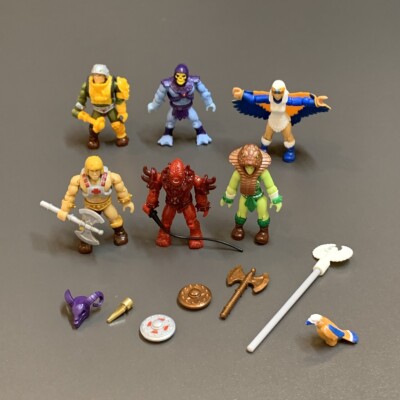 6 MEGA BLOKS Construx CASTLE GRAYSKULL Masters of the universe He-man MOTU GGJ67