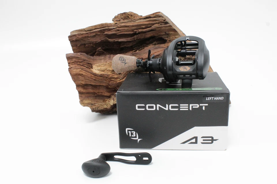 13 Fishing Concept A3 5,5-LH 6,3-LH 8,1-LH Linkshand Lefthand Baitcastrolle - Bild 3 von 4